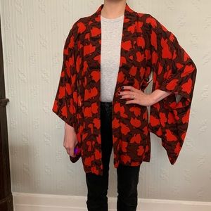 VINTAGE FLORAL HAORI